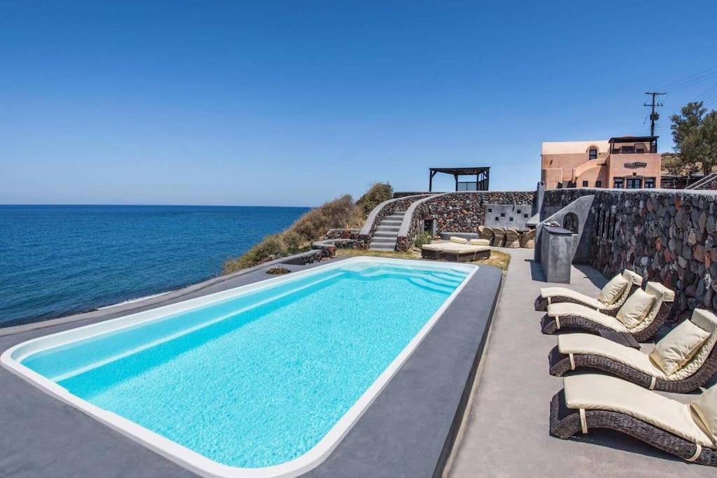 Ramni House: Private Villa With Pool By The Sea Oía Dış mekan fotoğraf